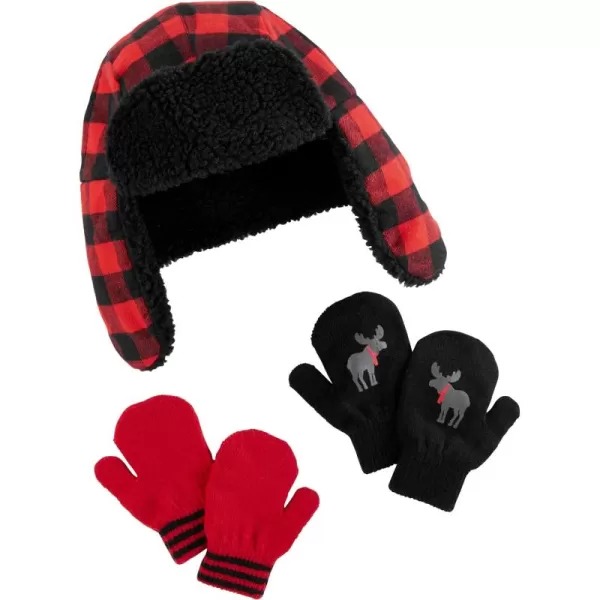 Simple Joys by Carter's baby-boys Hat and Mitten Set