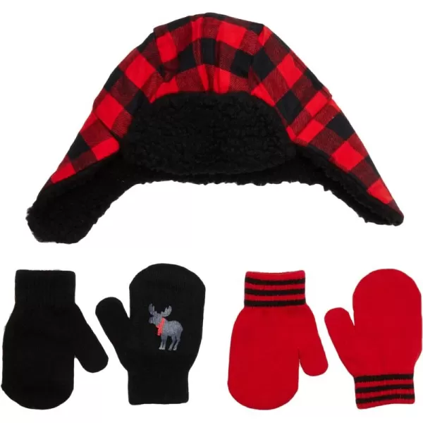 Simple Joys by Carter's baby-boys Hat and Mitten Set