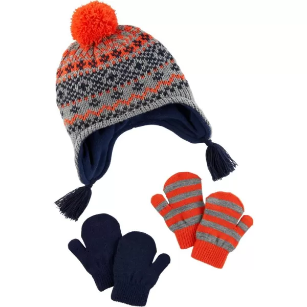 Simple Joys by Carter's baby-boys Hat and Mitten Set