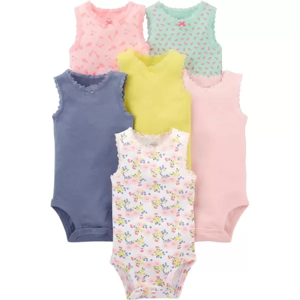 Simple Joys by Carter's baby-girls Sleeveless Bodysuit