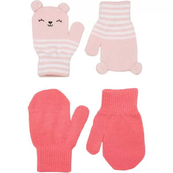 Simple Joys by Carter's girls Hat and Mitten Set