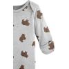 imageSimple Joys by Carters Baby 3Pack Neutral Cotton Sleeper GownBearDinosaurStripe