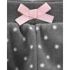imageSimple Joys by Carters Baby Girls 4Pack Fleece PantsCharcoal DotsOrangePinkWhite