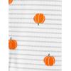 imageSimple Joys by Carters Baby 2Pack Halloween Cotton Footed Sleep and PlaySkeletonPumpkins