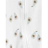 imageSimple Joys by Carters Baby 2Way Zip Thermal Footed Sleep and Play Pack of 2Mint Green StripeWhite Avocados