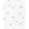 imageSimple Joys by Carters Baby Girls 3Pack Cotton Sleeper GownLight Pink BunnyWhite RainbowElephants