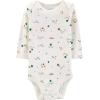 imageSimple Joys by Carters Unisex Babies LongSleeve BodysuitBearForest AnimalsStripe