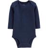 imageSimple Joys by Carters Unisex Babies LongSleeve BodysuitBlueGrey HeatherNavyOliveWashed Navy