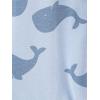 imageSimple Joys by Carters Baby Boys Cotton Sleeper Gown Pack of 3HeatherStripeWhales