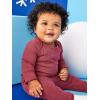 imageSimple Joys by Carters Baby Girls 4Pack PantGreyPinkPlumWhite Flowers