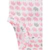 imageSimple Joys by Carters babygirls 6pack Shortsleeve BodysuitPinkYellow