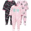 Black Floral/Pink Panda/White Hearts