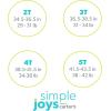 imageSimple Joys by Carters Toddler Boys PullOn Denim Pant Pack of 2GreyDenim