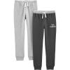 imageSimple Joys by Carters Baby Boys 2Pack Athletic Knit Jogger PantsLight Grey HeatherDark Grey