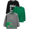 Black Genius/Green Rocket/Grey Crocodile