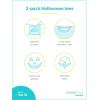 imageSimple Joys by Carters Baby 2Pack Halloween LongSleeve TeesHalloween Pumpkin PrintSkeleton