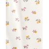 imageSimple Joys by Carters Girls LongSleeve Shirts Pack of 3Grey DotsPinkWhite Floral
