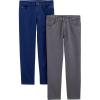imageSimple Joys by Carters Baby Boys 2Pack Twill PantsNavyGrey