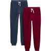 Burgundy/Navy Heather Kid