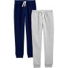 Grey Heather/Navy Kid