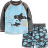 Black/Sky Blue Whales