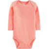 imageSimple Joys by Carters Baby Girls LongSleeve Bodysuit Pack of 5GreyMint GreenNavyPeachPink