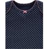 imageSimple Joys by Carters Baby Girls LongSleeve Bodysuit Pack of 5Mint GreenNavy DotsPinkButterfliesFloral