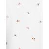 imageSimple Joys by Carters Baby Girls Pointelle LongSleeve Bodysuits Pack of 4BluePink FloralRustWhite