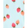 imageSimple Joys by Carters Girls Long Sleeve Zipper One Piece SwimsuitBlue Strawberry