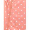 imageSimple Joys by Carters Toddlers and Baby Girls 1Piece Zip Rashguards Pack of 2Navy Sea FriendsPeach Dots