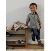 imageSimple Joys by Carters Boys LongSleeve Woven Shirt Pack of 2GreyMaroon Plaid