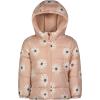 imageSimple Joys by Carters babygirls Waterresistant Snowsuit Set  Hooded Winter JacketPastel Pink Flowers