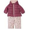 Maroon / Pink Floral