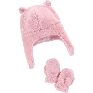 imageSimple Joys by Carters Baby Hat and Mitten SetPink