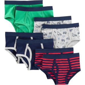imageSimple Joys by Carters Boys 8Pack UnderwearMulticolorStripeTrucks