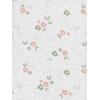 imageSimple Joys by Carters Girls 3Pack Snug Fit Footless Cotton PajamasGrey FloralPink StripeWhite Strawberry