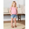 imageSimple Joys by Carters Girls Denim Shorts Pack of 2Dark DenimLight Denim