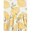 imageSimple Joys by Carters Girls ShortSleeve and Sleeveless Dress Sets Pack of 2Dusty BlueWhite Lemon
