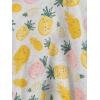 imageSimple Joys by Carters Girls ShortSleeve and Sleeveless Dress Sets Pack of 2PineappleFloral