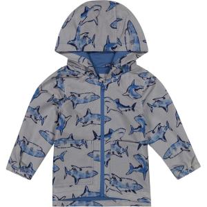imageSimple Joys by Carters Boys WaterResistant Rain Jacket with HoodGrey