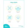 imageSimple Joys by Carters Babies Toddlers and Boys Knit Shorts Pack of 3RedGreyNavy