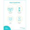 imageSimple Joys by Carters Baby Boys 3Pack ShortSleeve Tee ShirtsBlue HeatherGrey Heather DotsNavy Stripe