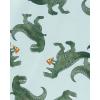 imageSimple Joys by Carters Boys 4Piece Poly PajamasAqua Blue DinosaurBlack TrucksGreen Camo