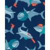 imageSimple Joys by Carters Boys 4Piece Poly PajamasSharkTransformers