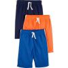 imageSimple Joys by Carters Boys 3Pack Mesh ShortsBlueOrangeNavy