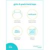 imageSimple Joys by Carters Girls and Toddlers Tank Tops Pack of 4PinkBlue Heather