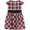 imageSimple Joys by Carters Toddlers and Baby Girls 2Piece Special Occasion Dress and Cardigan SetBlackRed Plaid