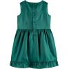 imageSimple Joys by Carters Toddlers and Baby Girls 2Piece Special Occasion Dress and Cardigan SetEmerald GreenWhite