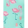 imageSimple Joys by Carters Toddlers and Baby Girls LooseFit Polyester Jersey Footed Pajamas Pack of 3DinosaurFlamingoStrawberry Print