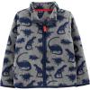 Grey Navy Dinosaur